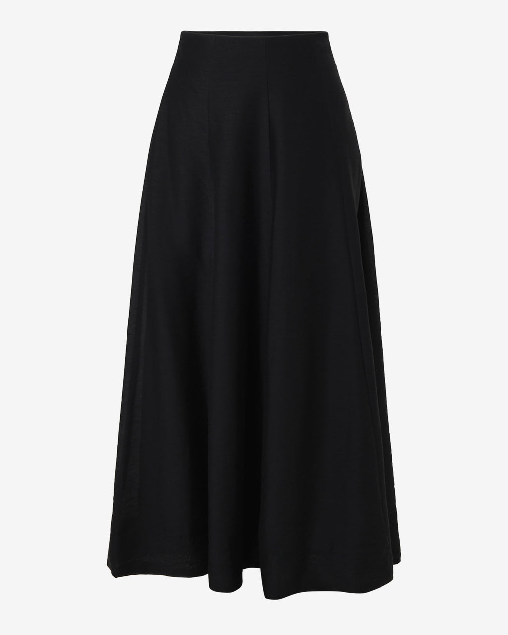 Bellini 2 Panel Maxi Skirt in black — product-only view