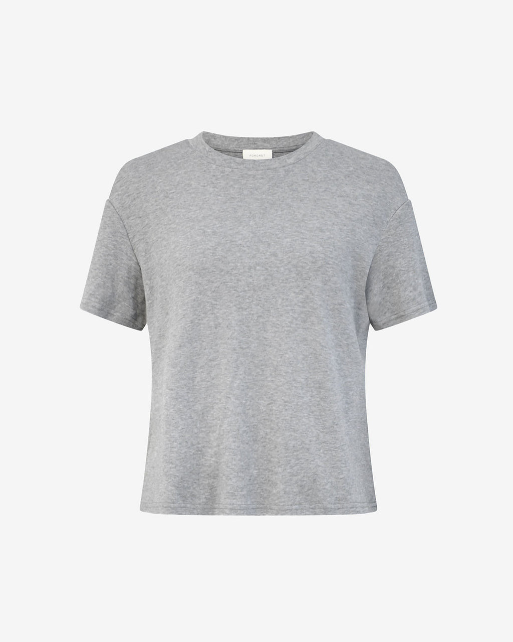 May Relaxed Cotton T-shirt in grey — product-only view