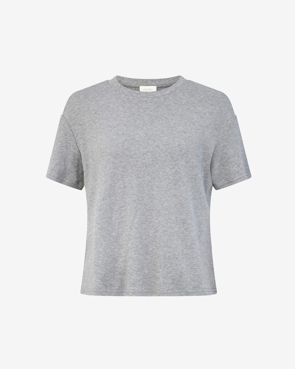 May Relaxed Cotton T-shirt in grey — product-only view