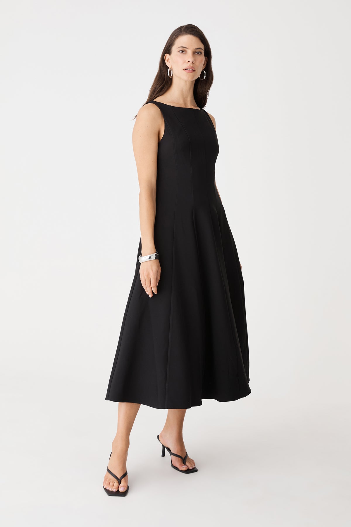 Sally Panel Midi Dress