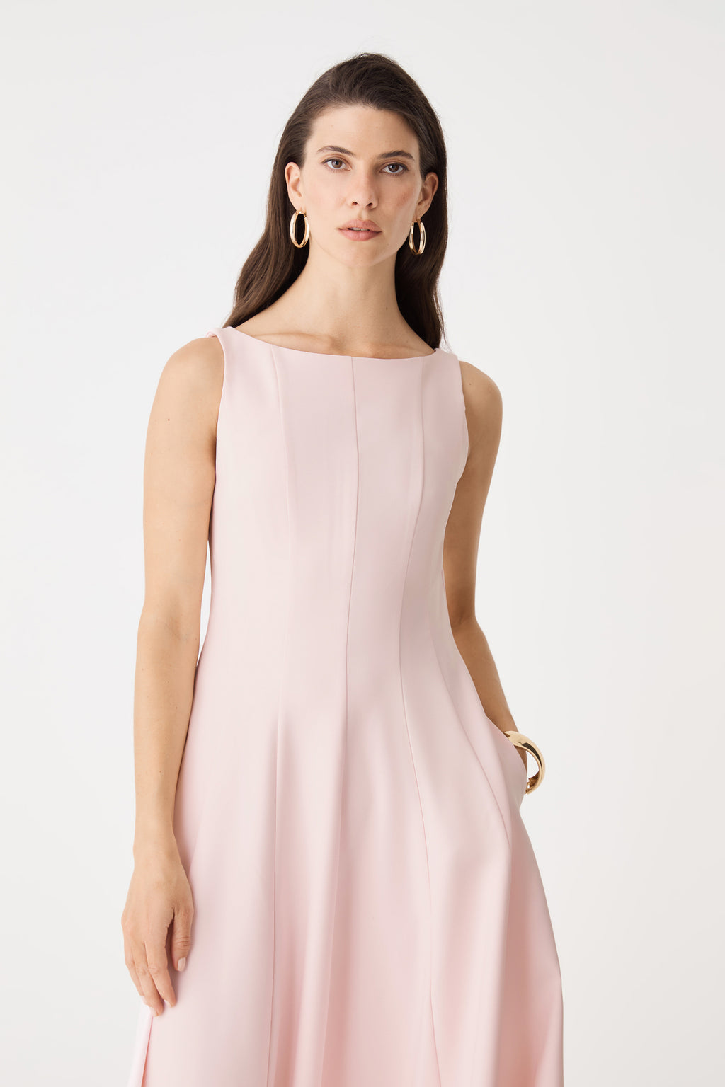 Sally Panel Midi Dress