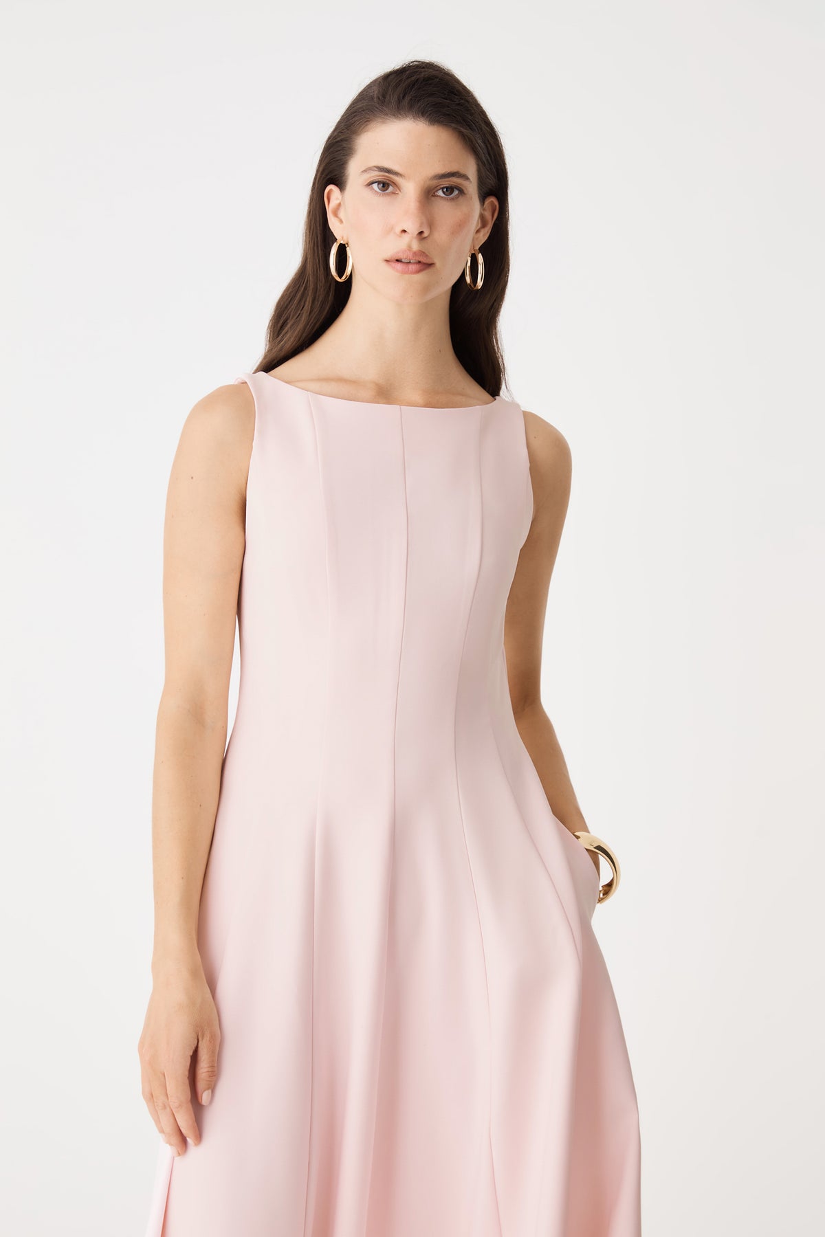 Sally Panel Midi Dress