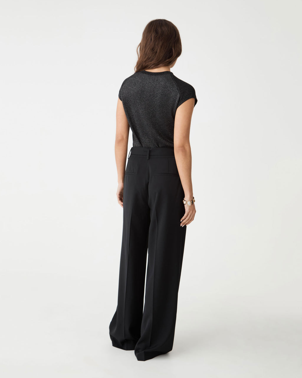 Saskia Lurex Knit Top