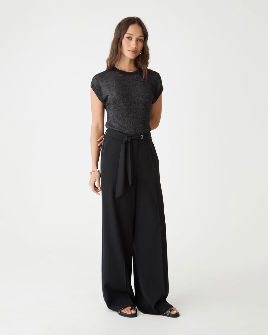 Saskia Lurex Knit Top