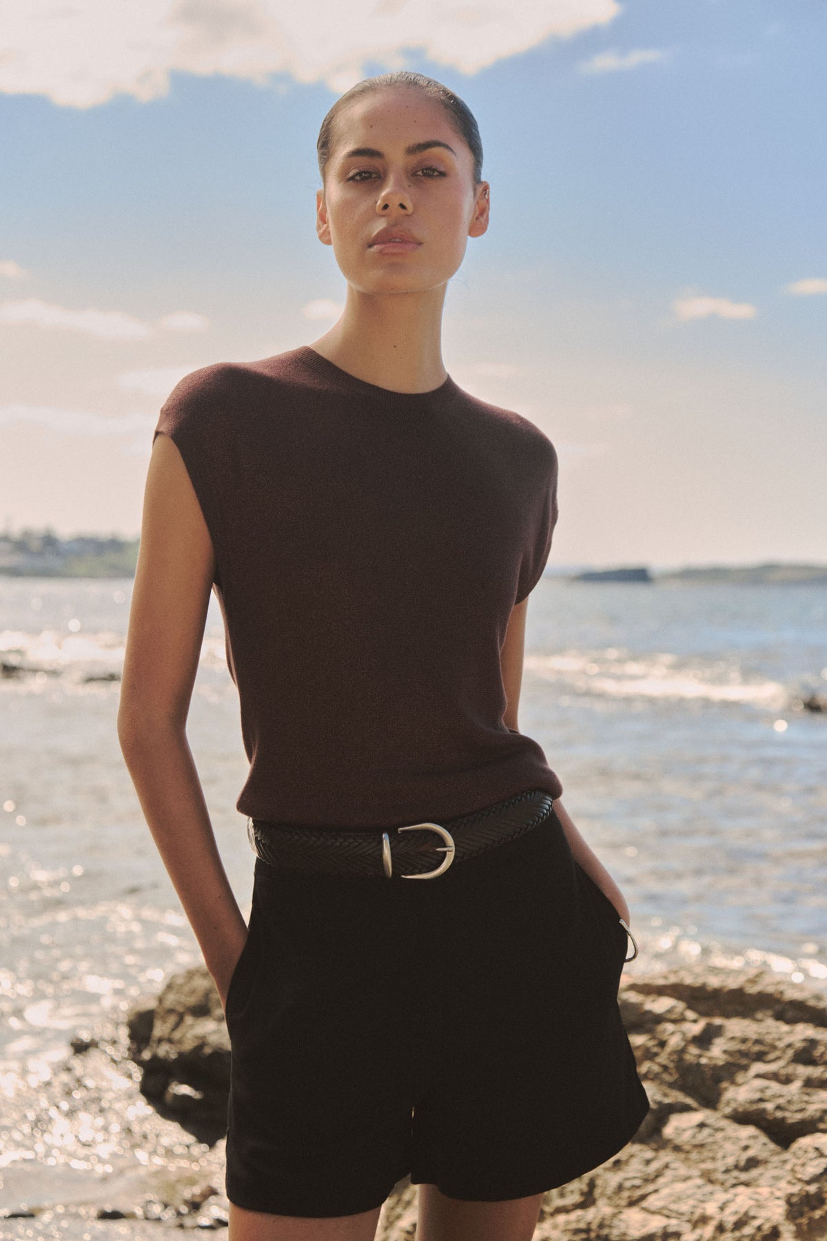 Saskia Lurex Knit Top