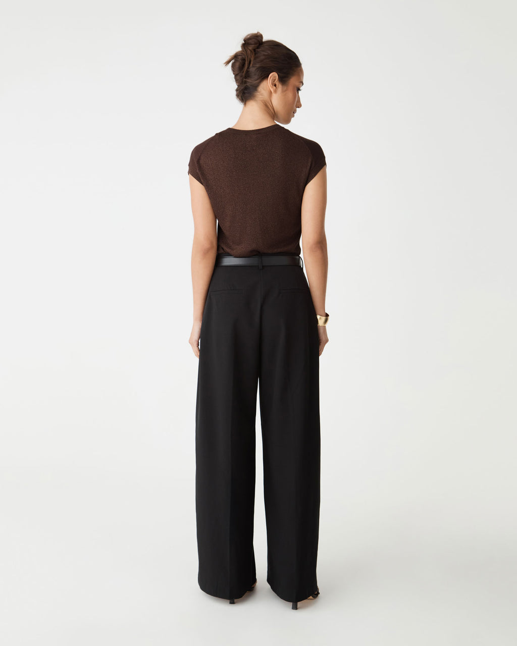 Saskia Lurex Knit Top