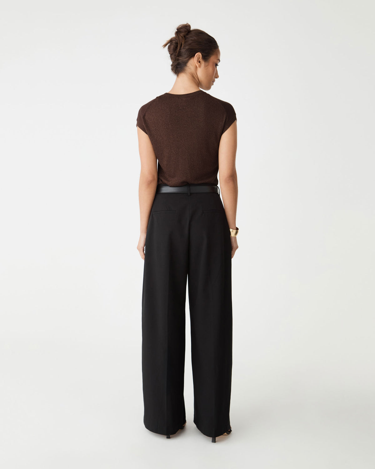 Saskia Lurex Knit Top