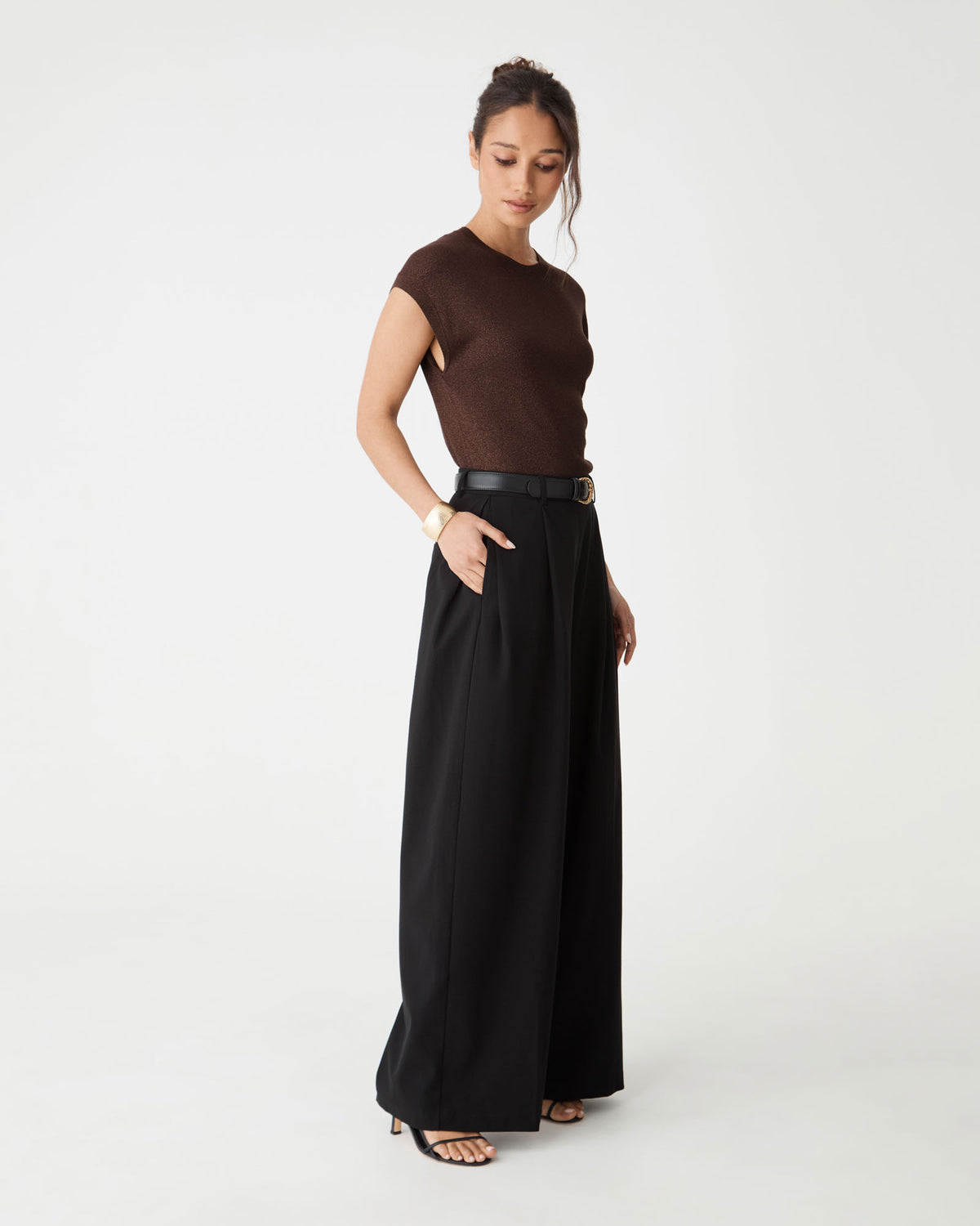Saskia Lurex Knit Top