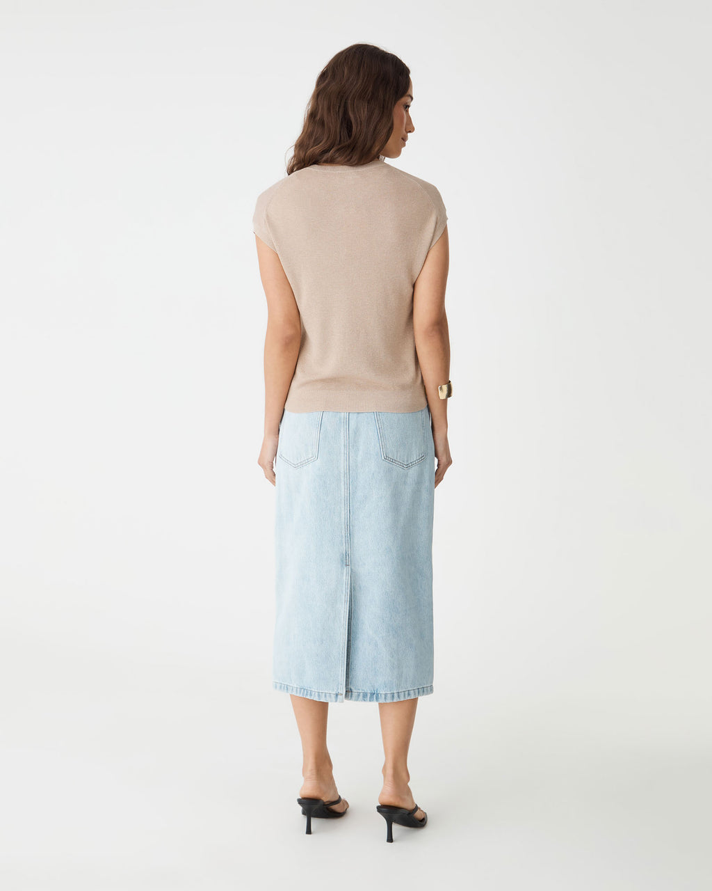 Saskia Lurex Knit Top