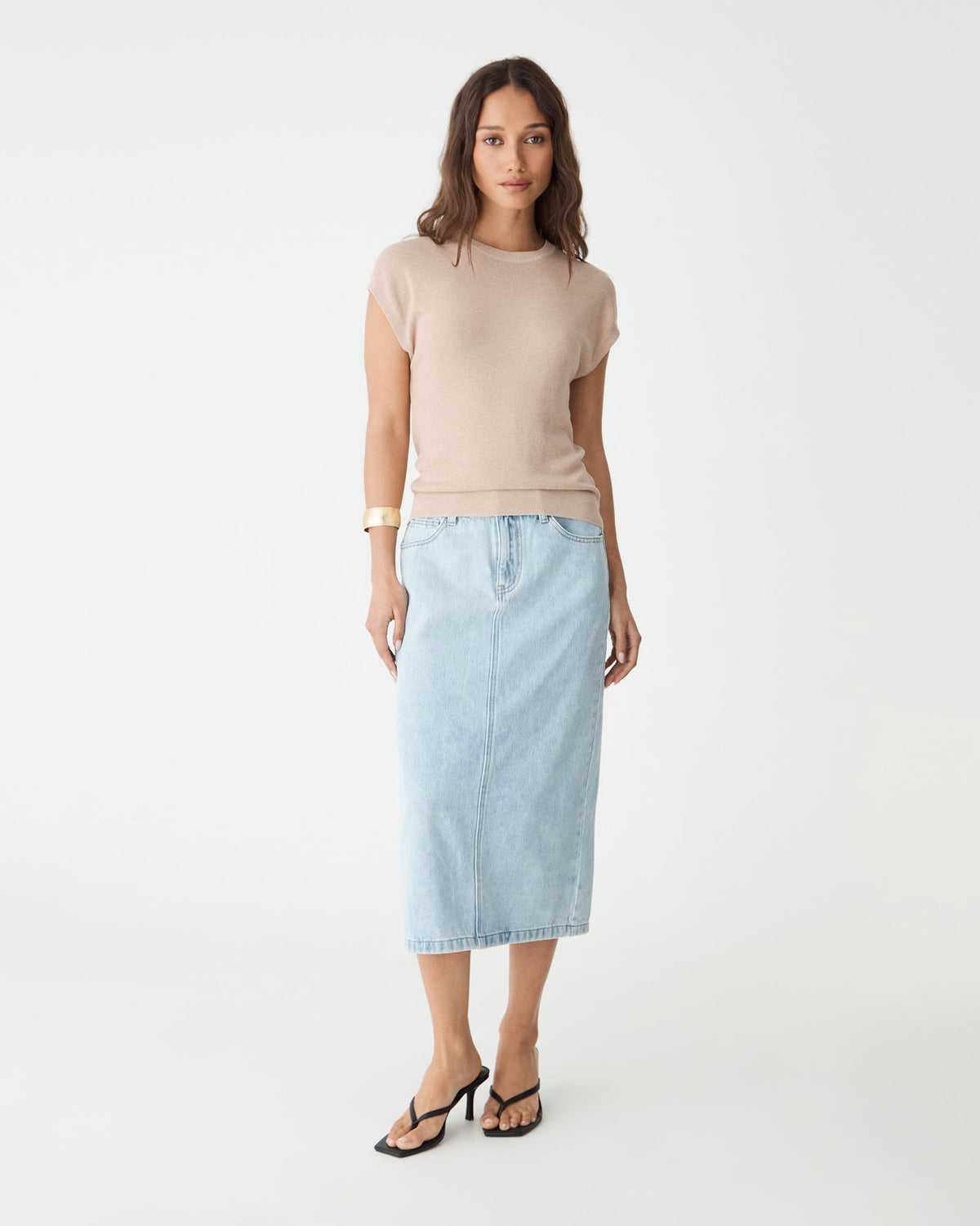 Saskia Lurex Knit Top