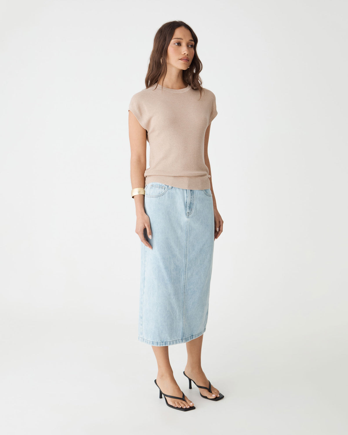 Saskia Lurex Knit Top
