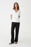 Nikki Mid Rise Straight Pants