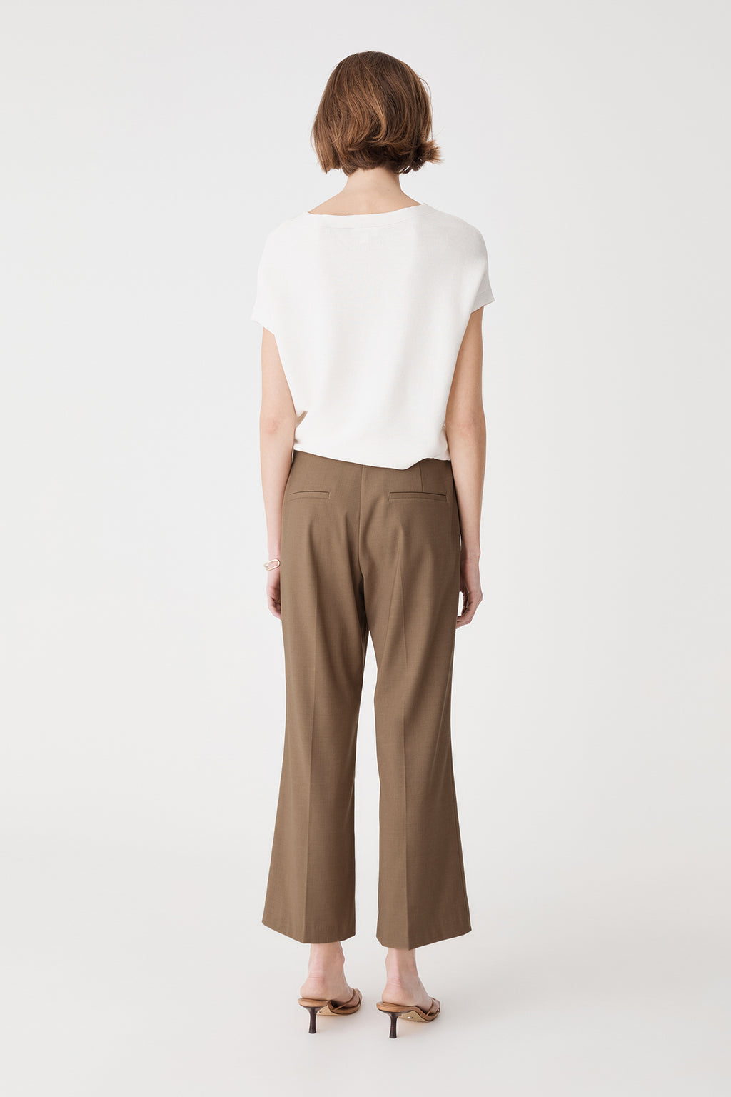 Milan Crop Flare Pants