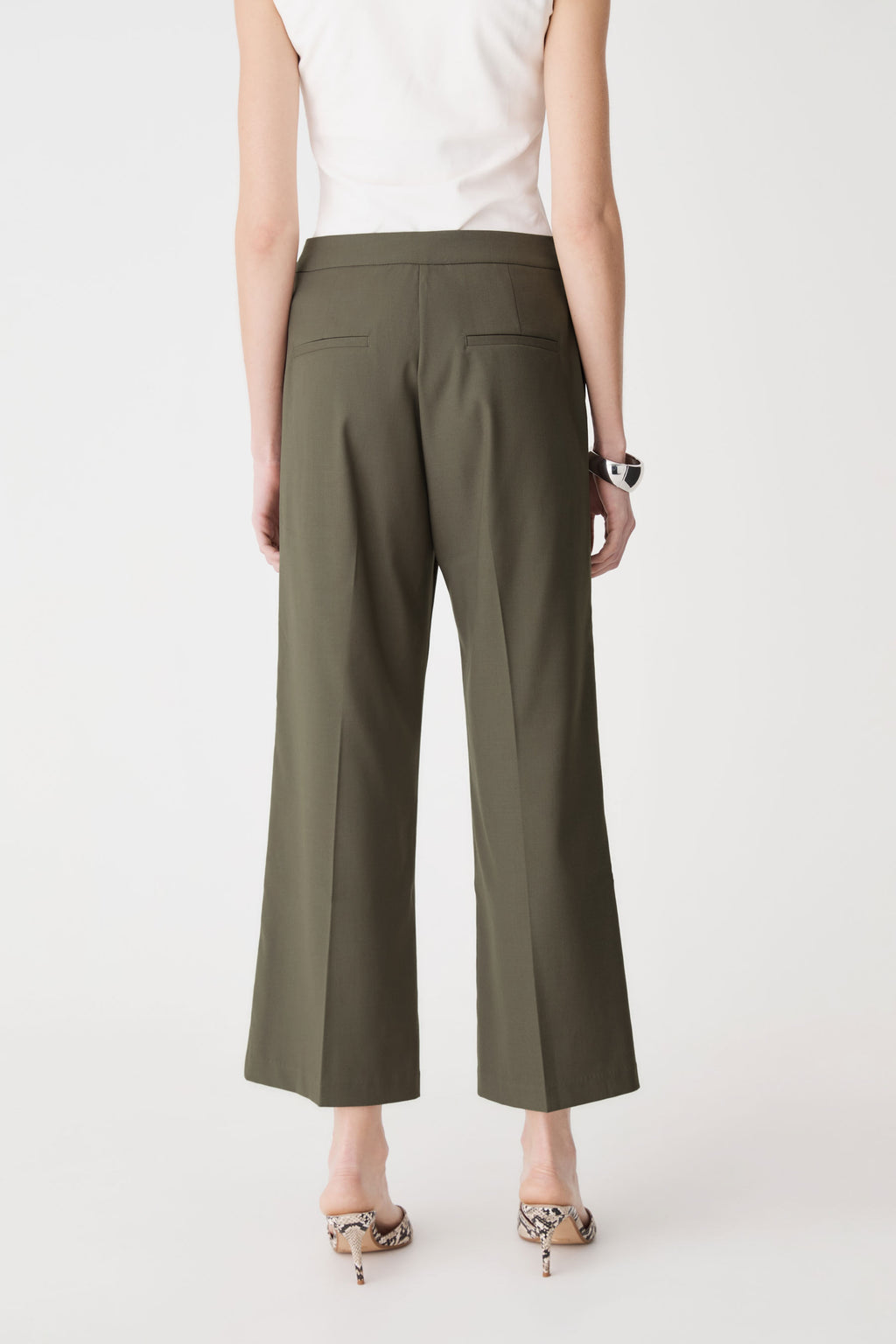 Milan Crop Flare Pants