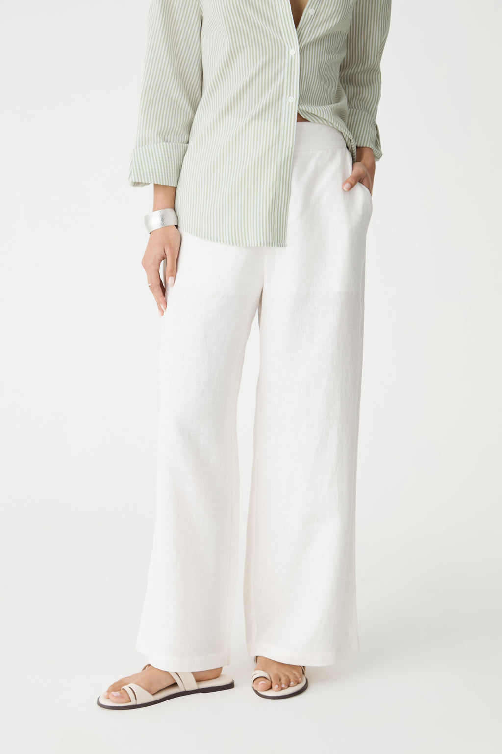 Samara 2 Cotton Striped Shirt