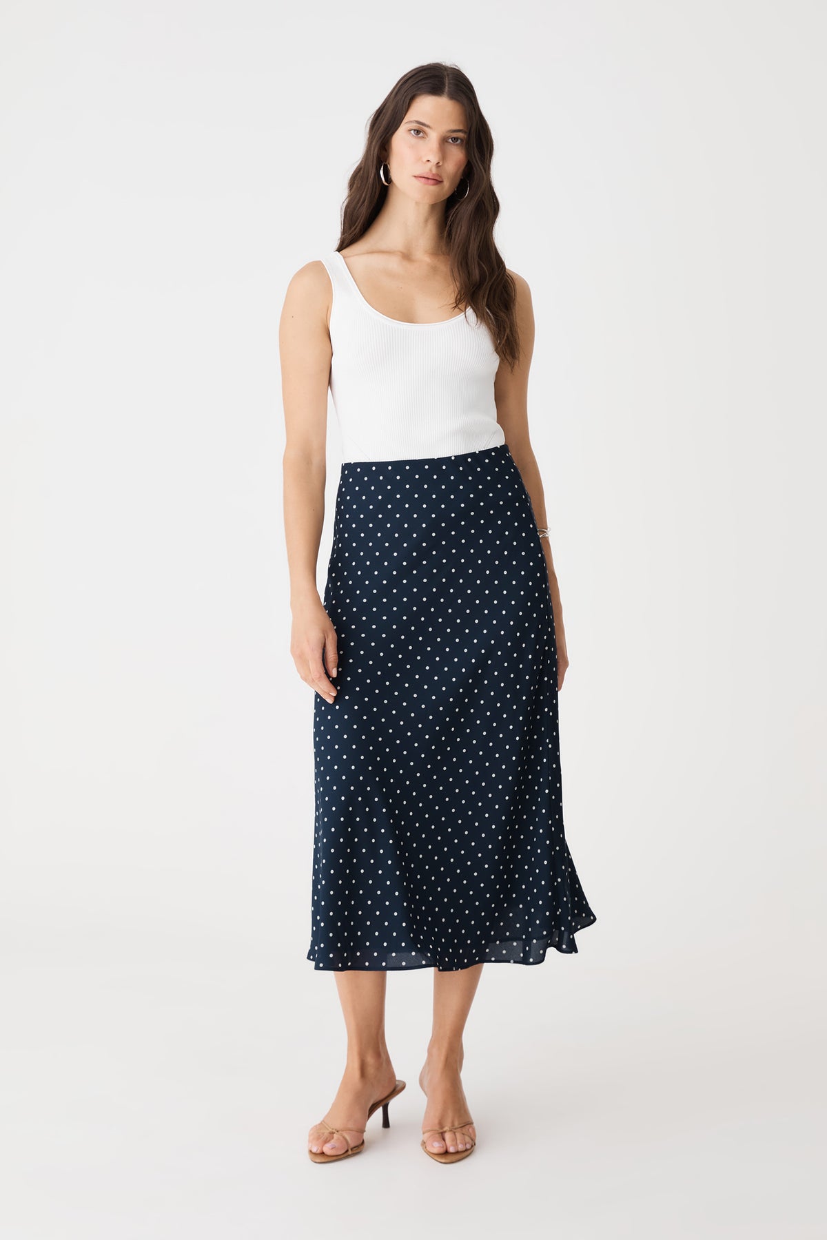 Danielle A-Line Bias Skirt