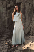 Freya Satin Godet Skirt
