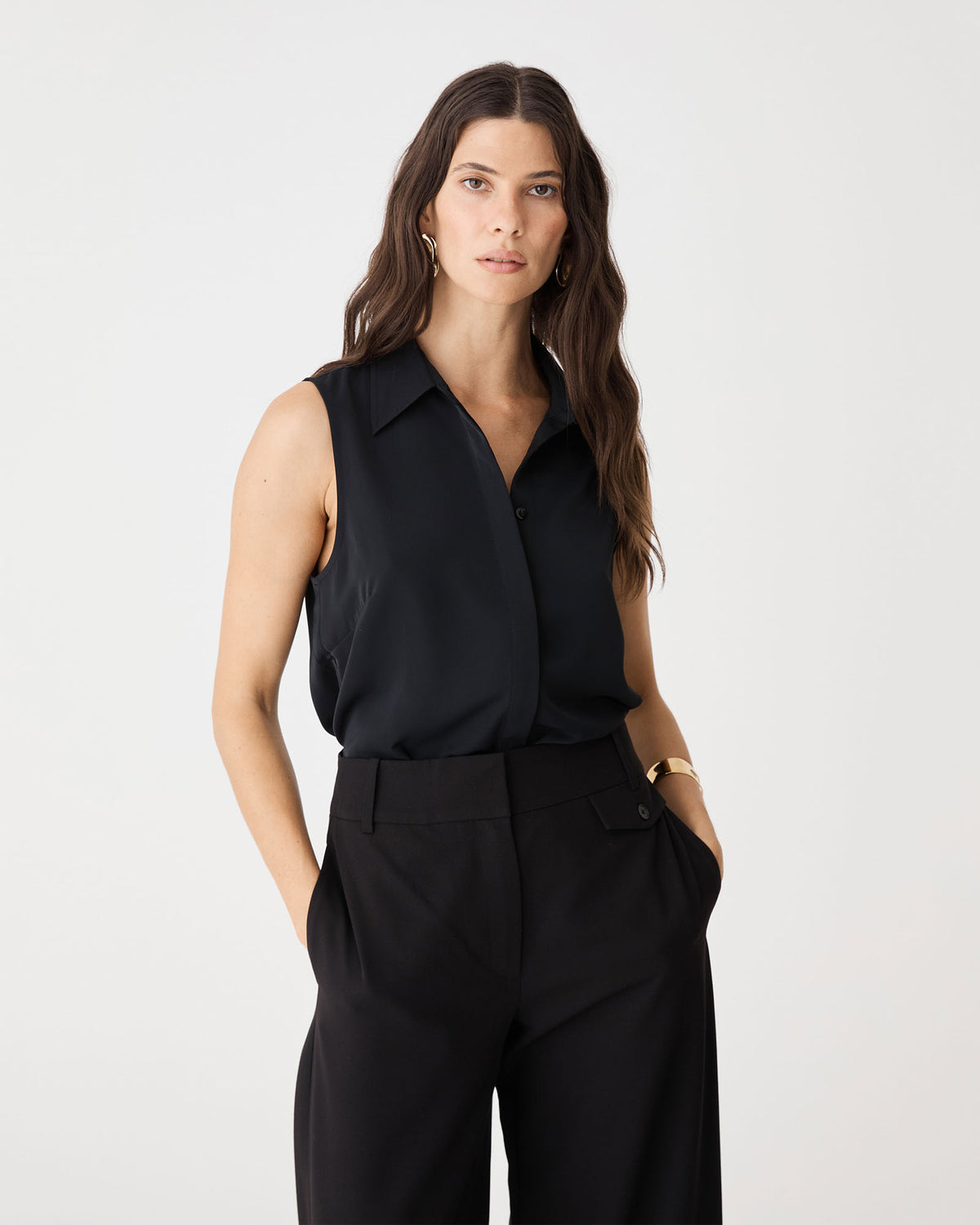 Brooklyn Sleeveless Shirt