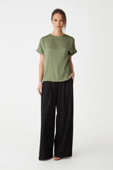 Cameron Satin Tee