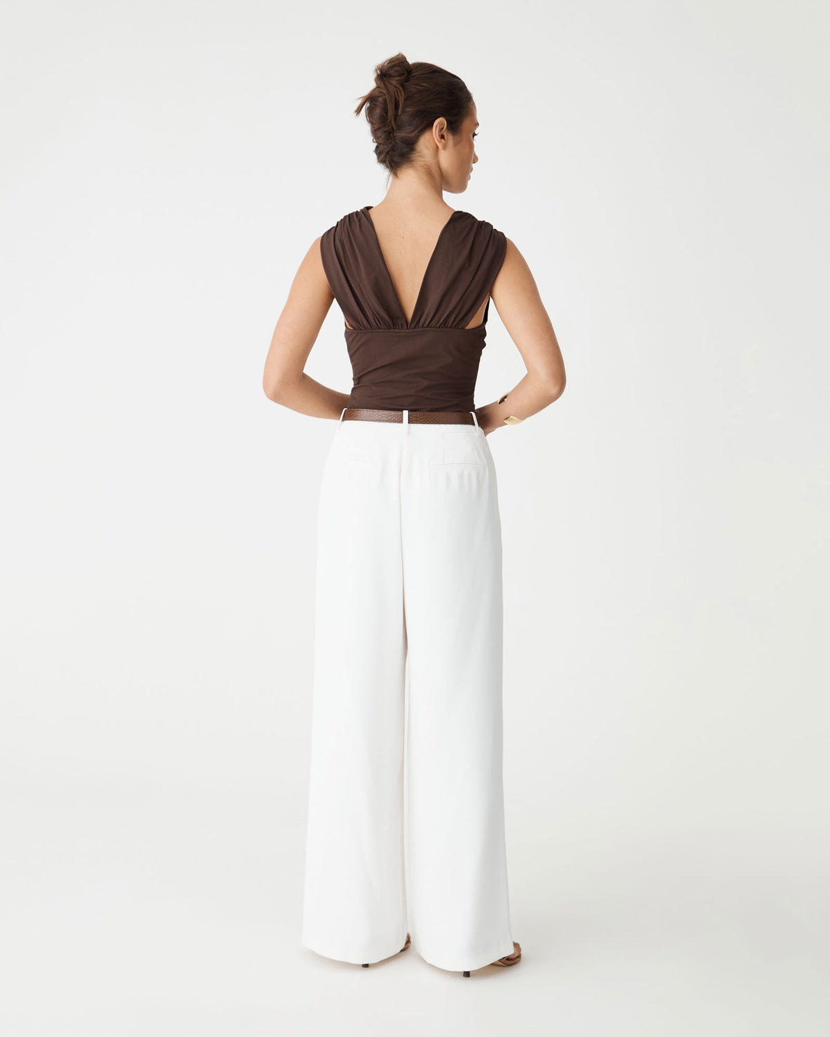 Shayna Bamboo Cowl Top