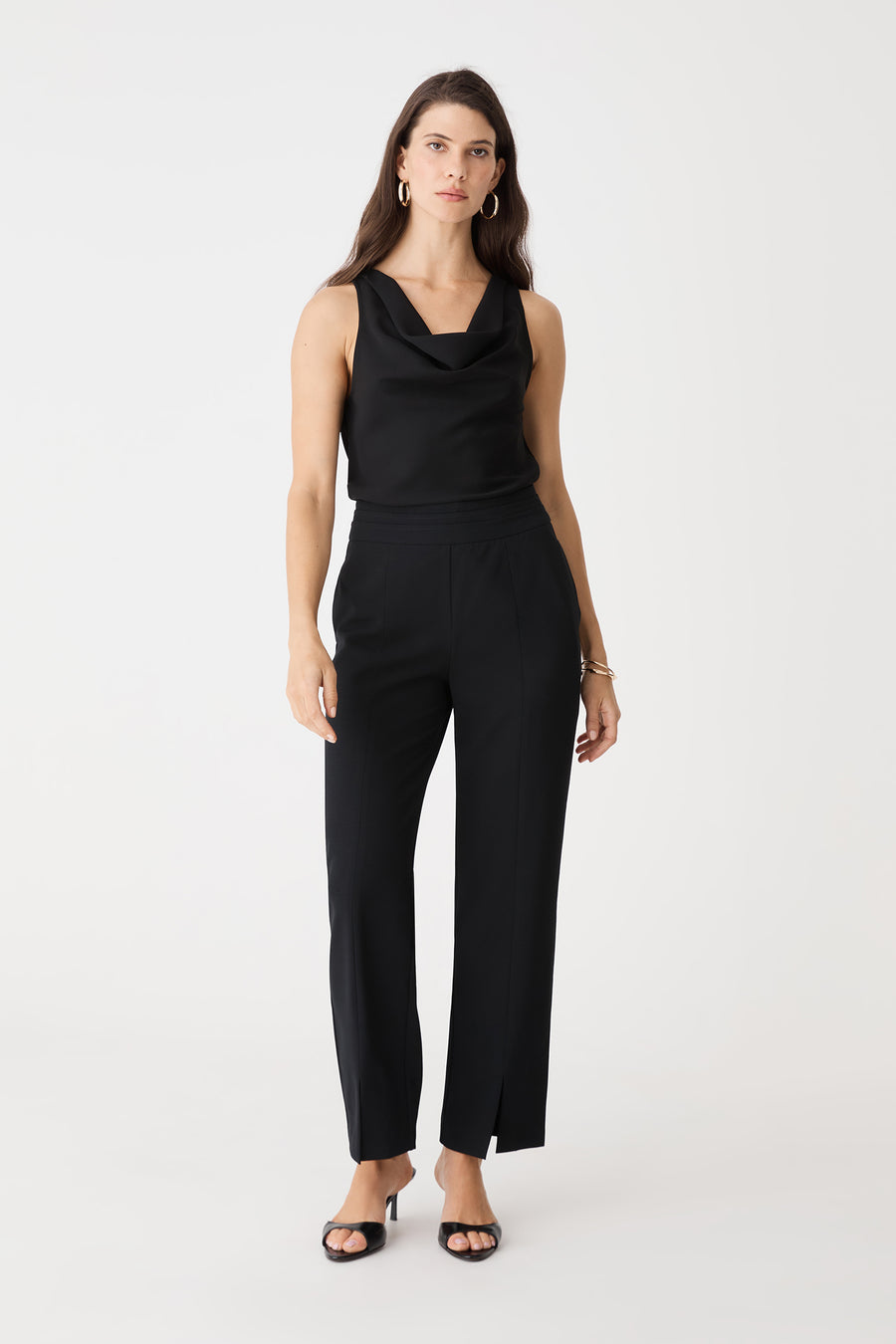Misha Cowl Neck Top
