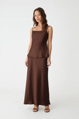 Lindsay Bias Satin Cami