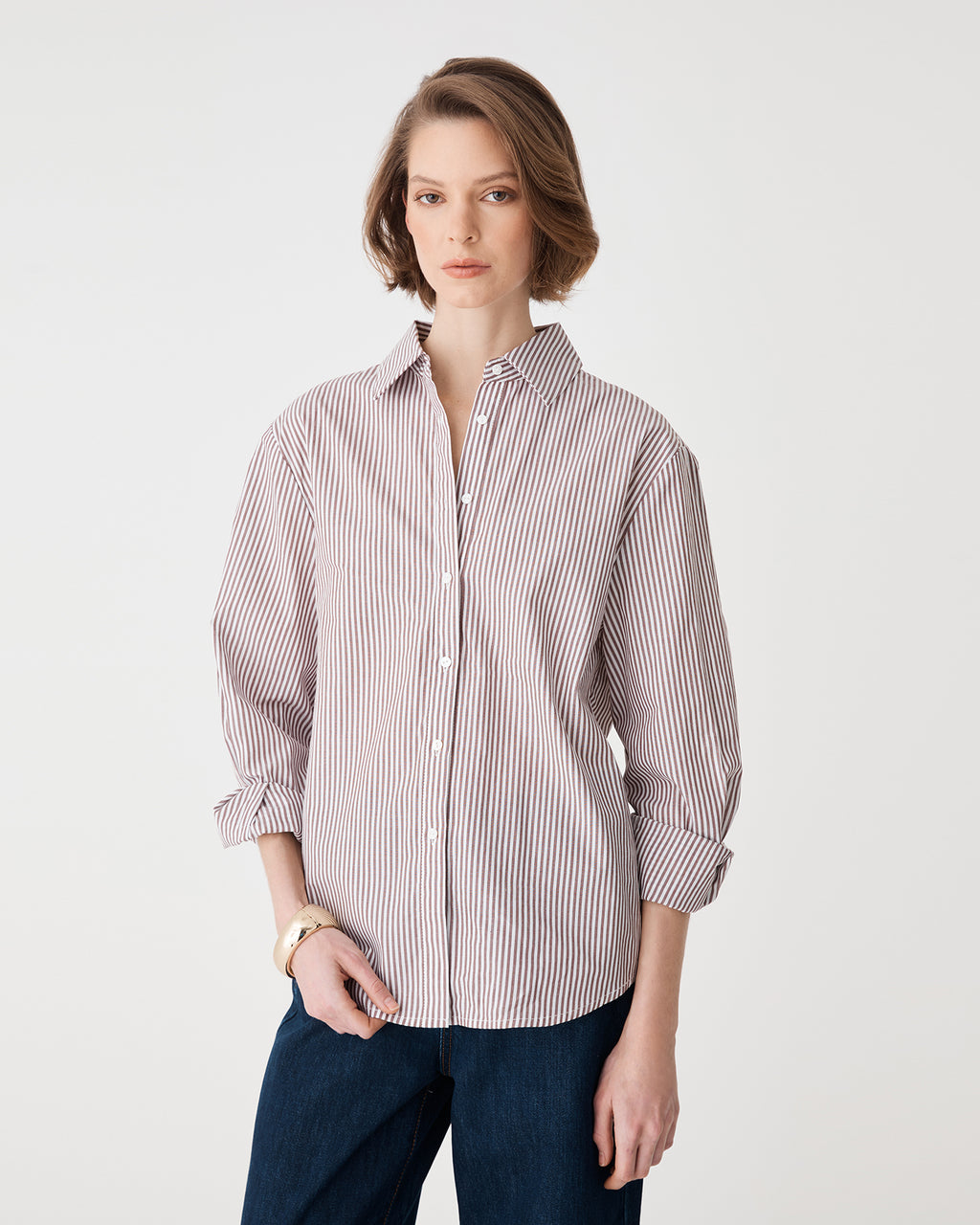 Samara 2 Cotton Striped Shirt