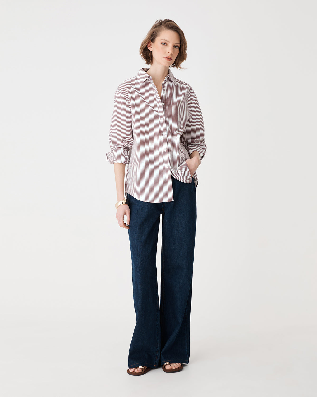 Samara 2 Cotton Striped Shirt