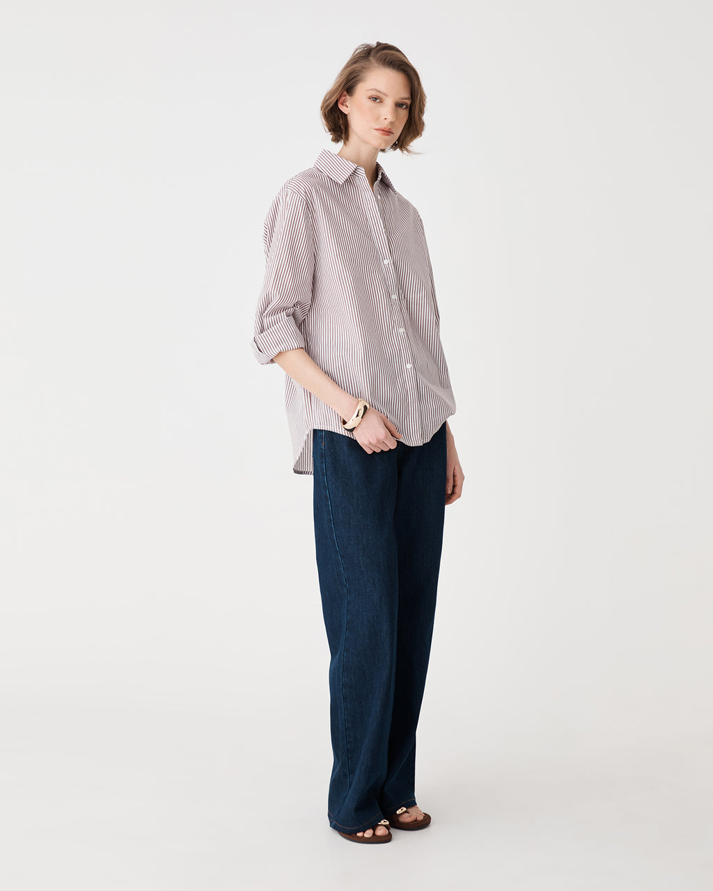 Samara 2 Cotton Striped Shirt