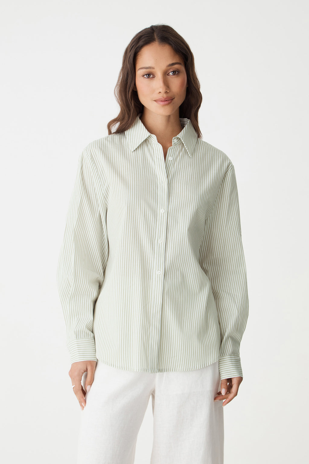 Samara 2 Cotton Striped Shirt