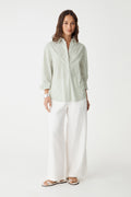 Samara 2 Cotton Striped Shirt