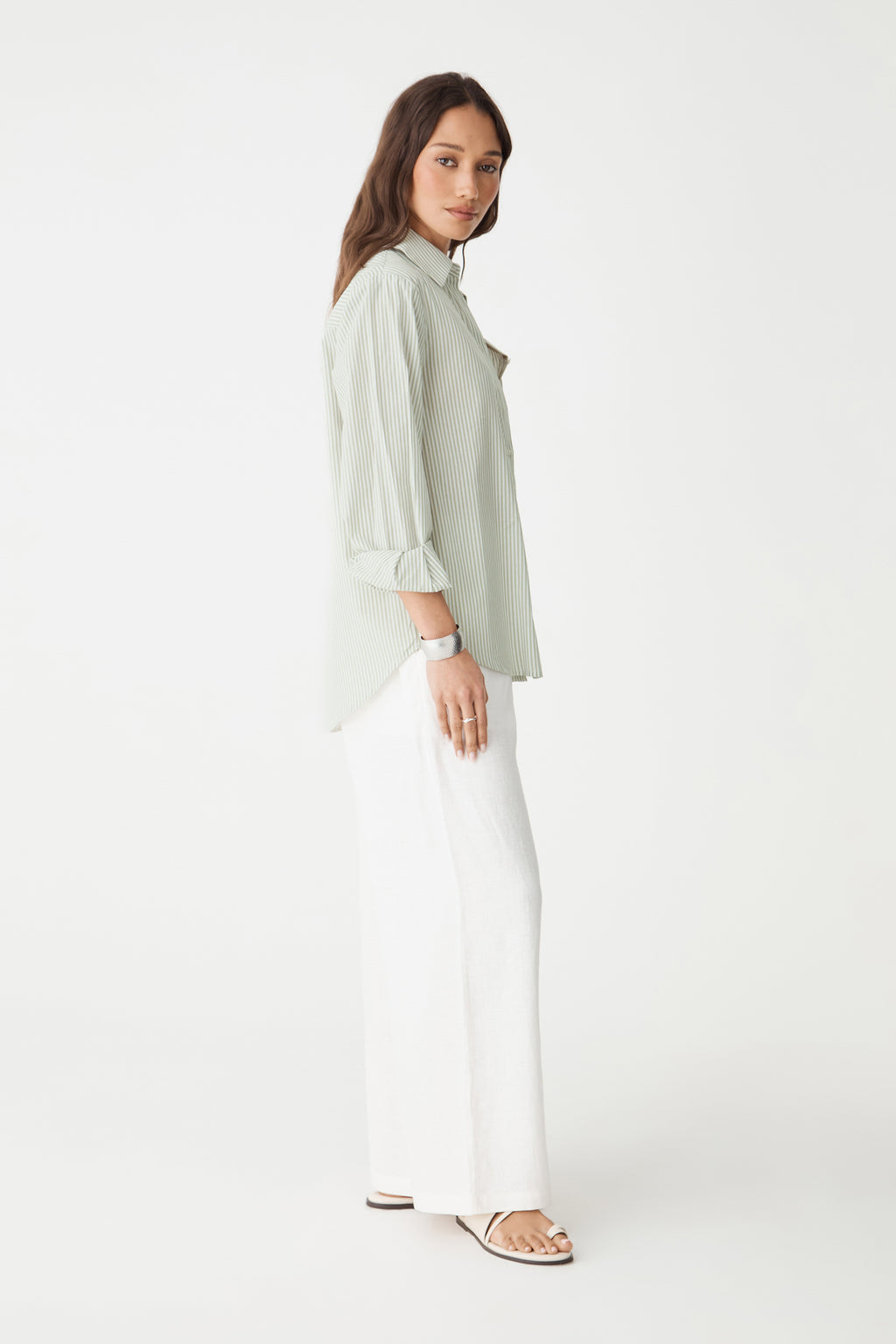 Samara 2 Cotton Striped Shirt