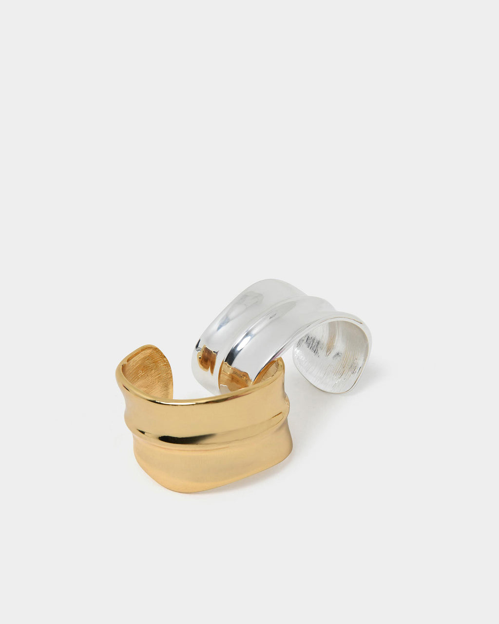 Nia Statement Bracelet in gold — view 7