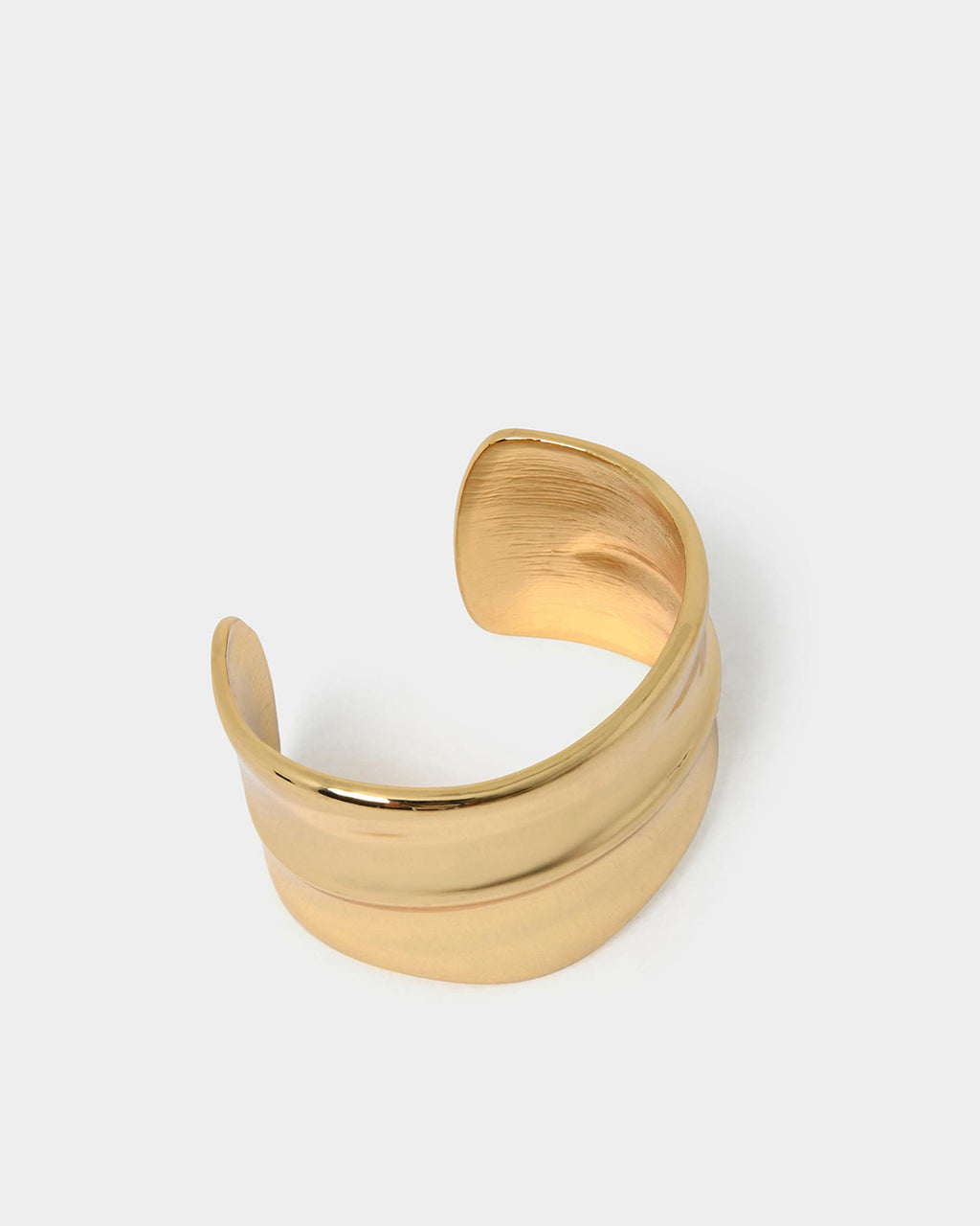 Nia Statement Bracelet in gold — view 8