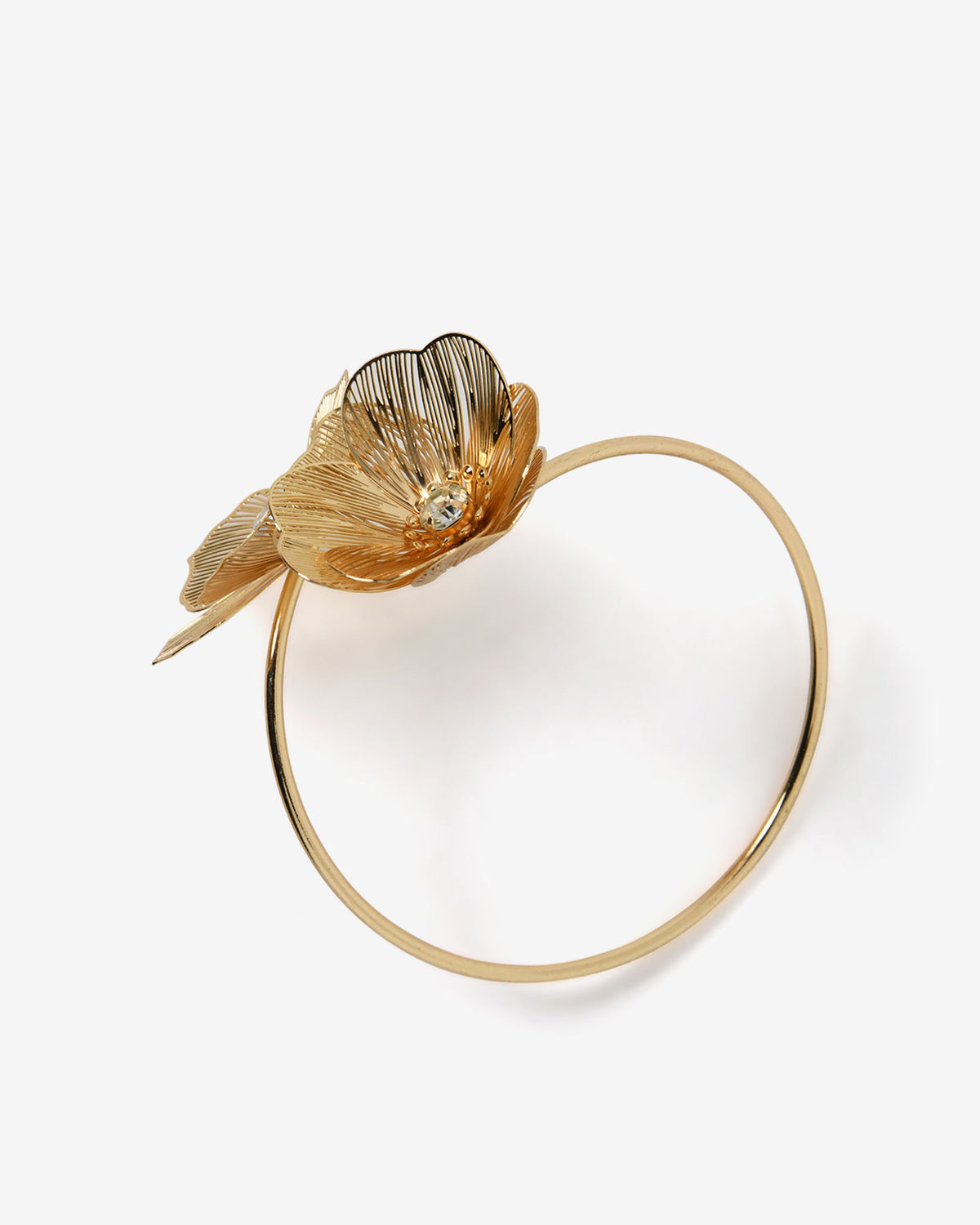 Petal Statement Cuff Bracelet