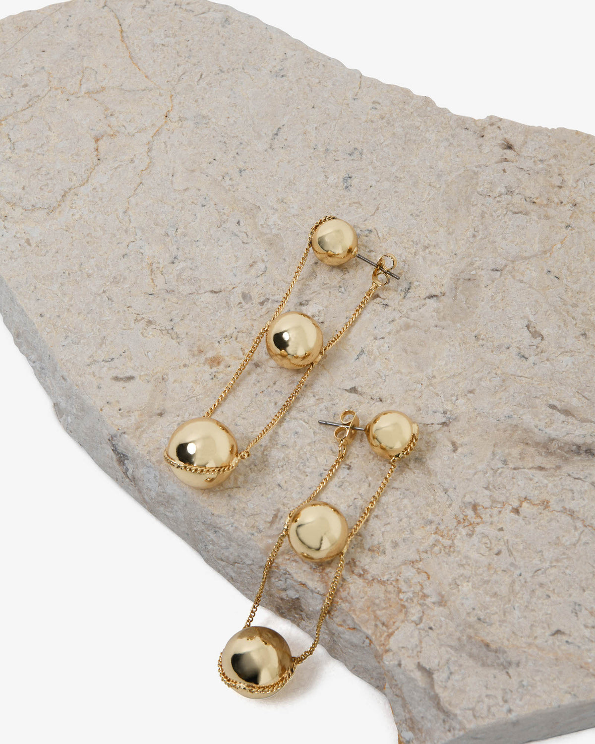 Eva Gold Drop Earrings