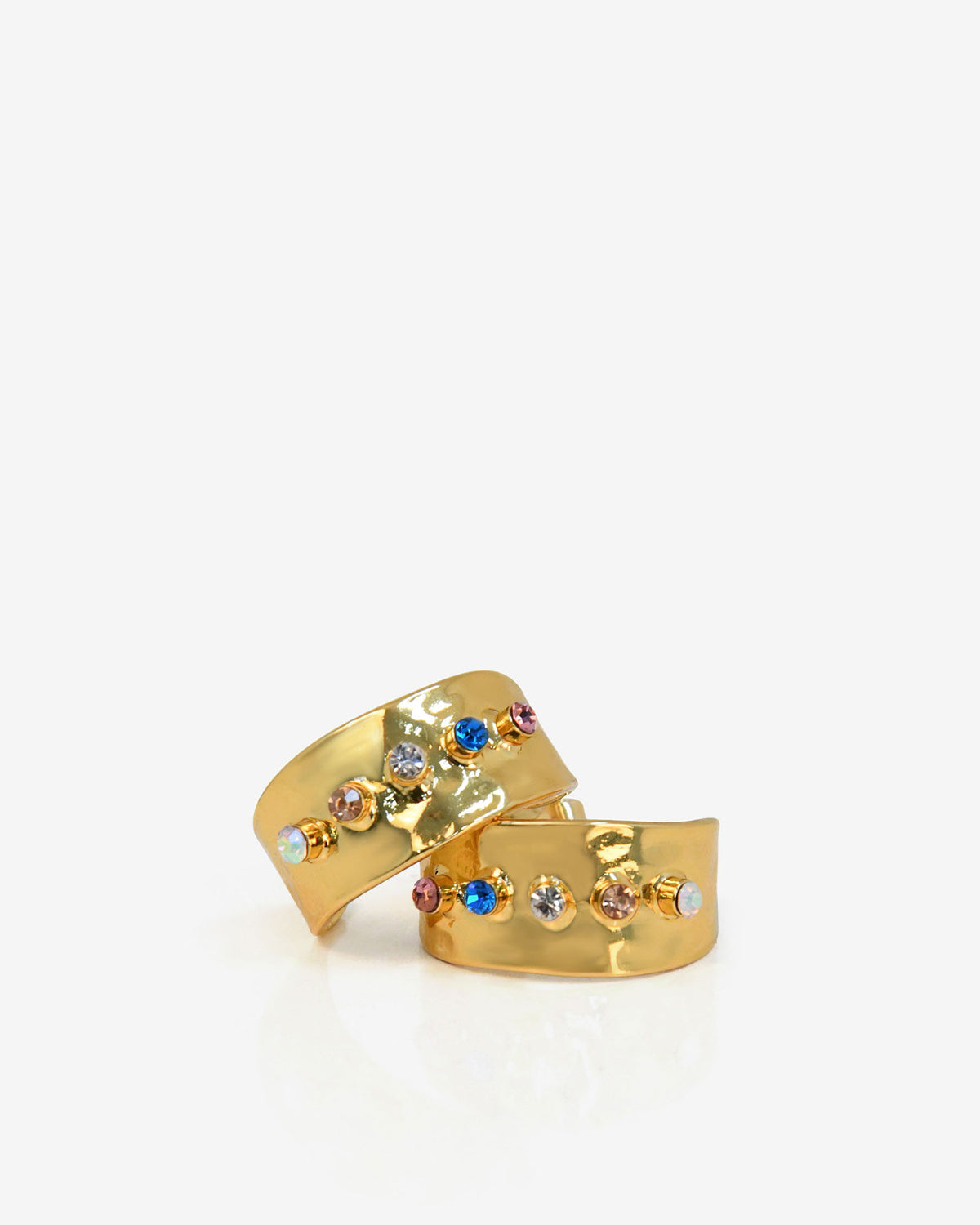 Amaris Gold Hoop Earrings