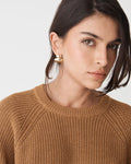 Lia Stud Earrings in gold — view 1