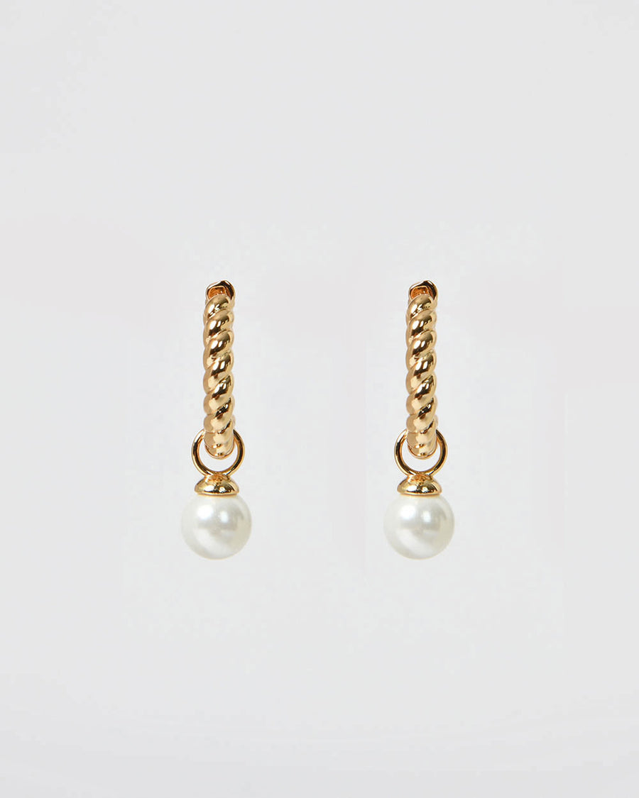 Melina 16k Gold 2 Way Earrings — view 1