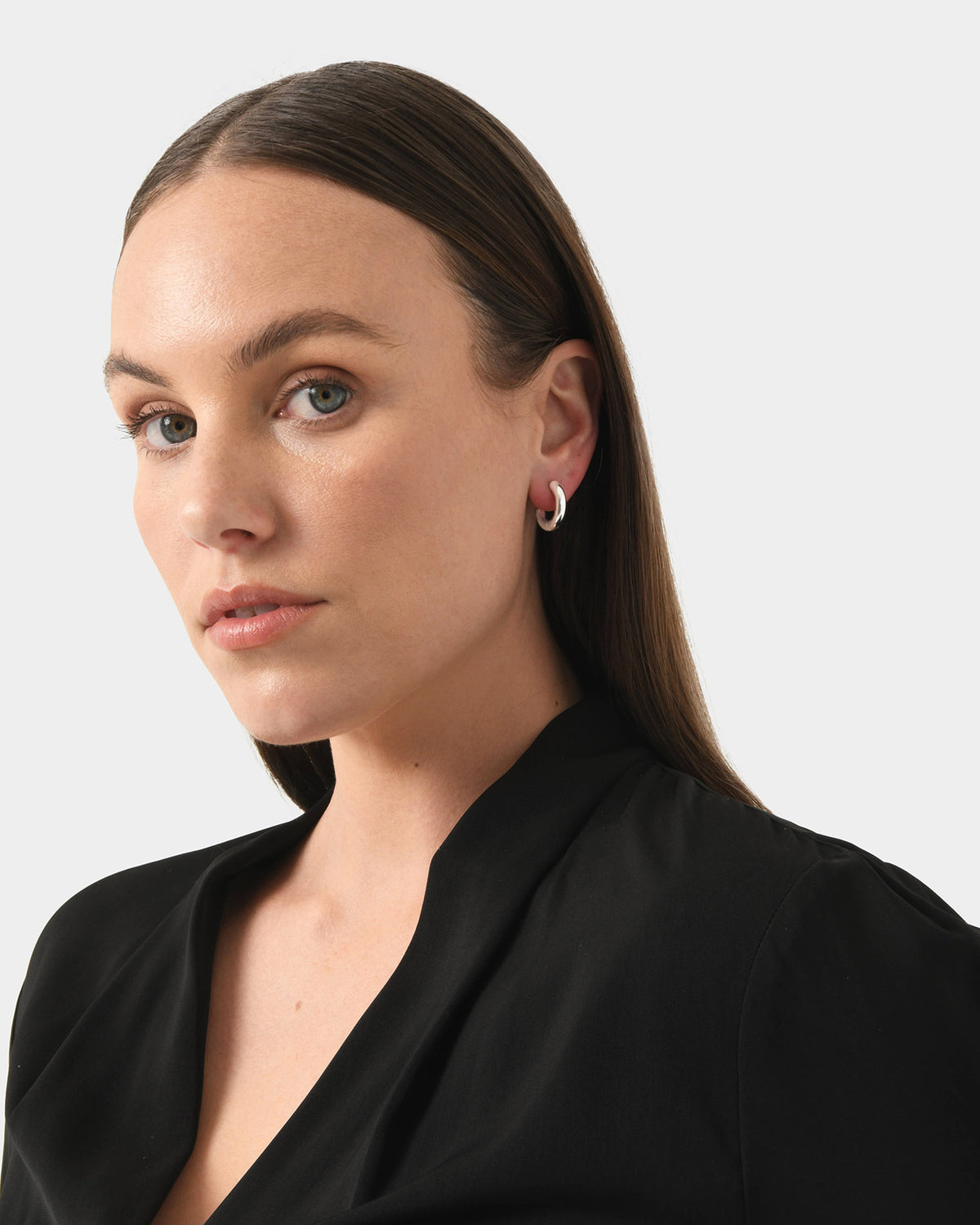 Amie Silver Plated Earring
