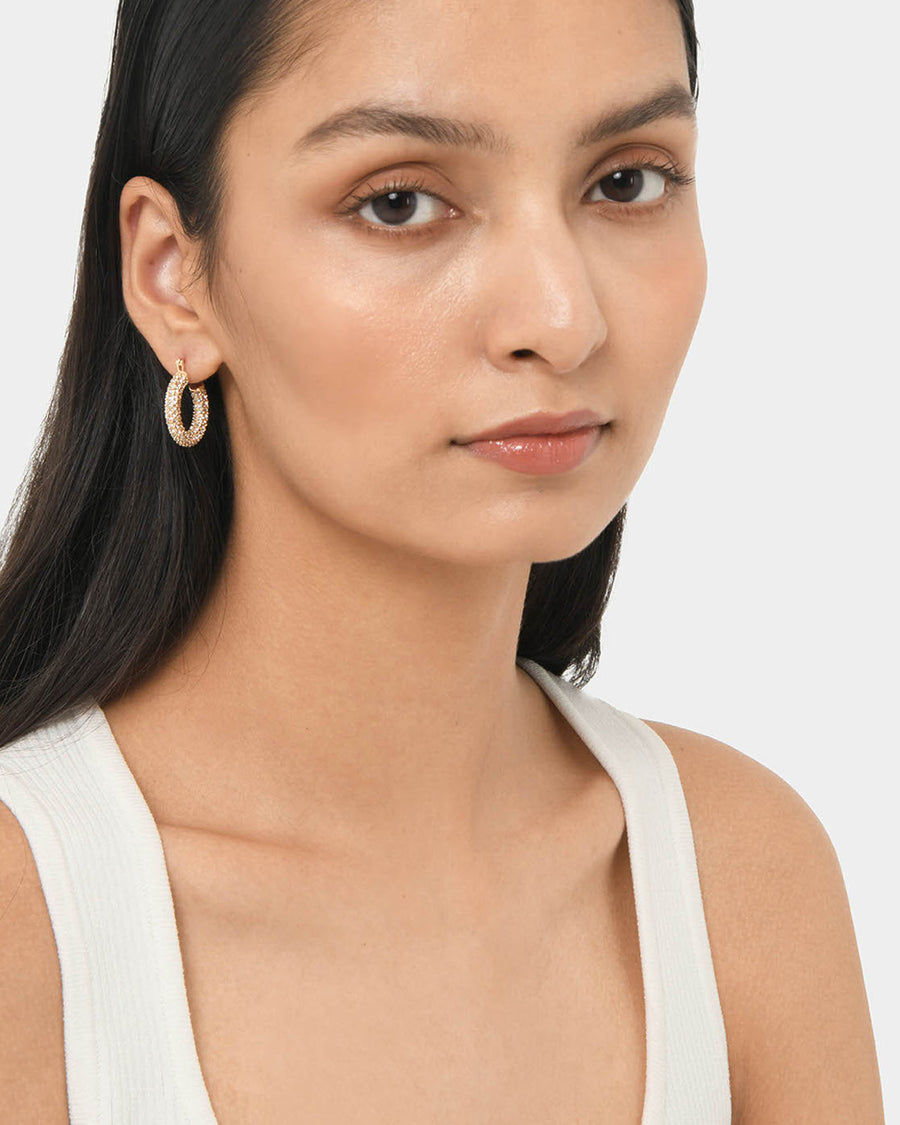 Leonie Gold Plated Earrings