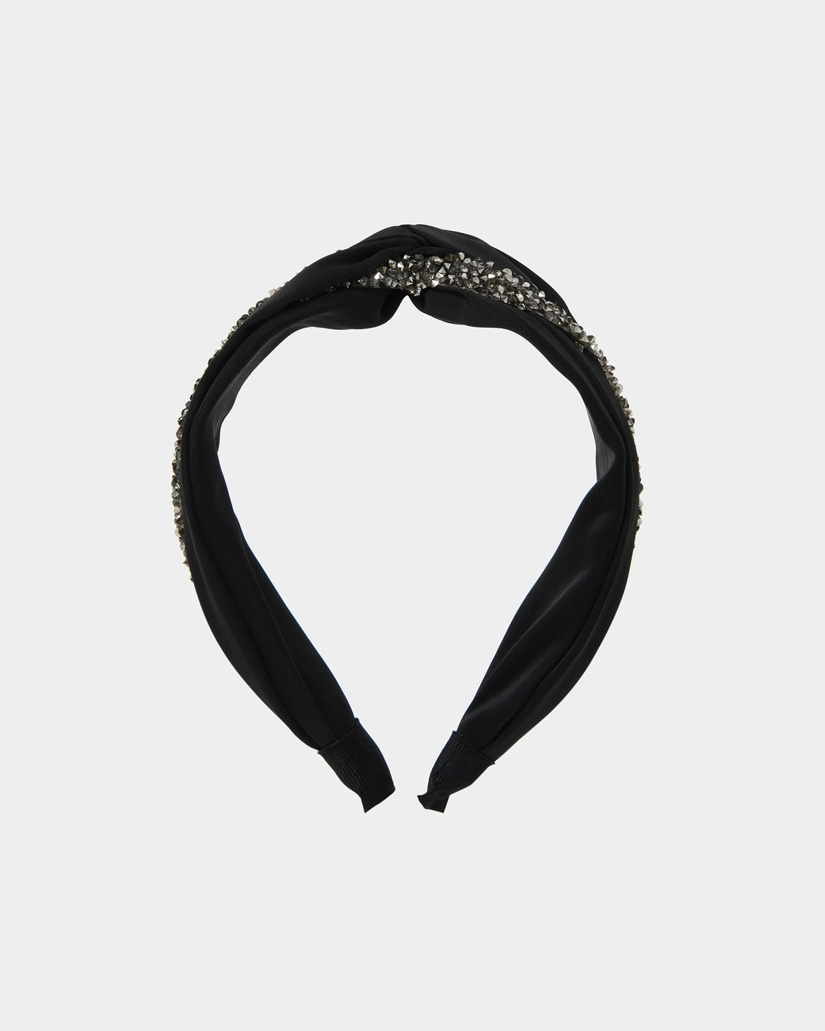 Tara Headband in black — product-only view