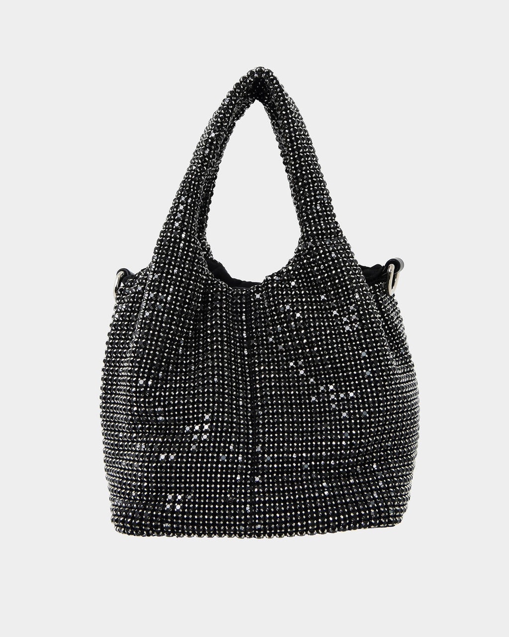 Kendall Crystal 2 Way Bag in black — view 2