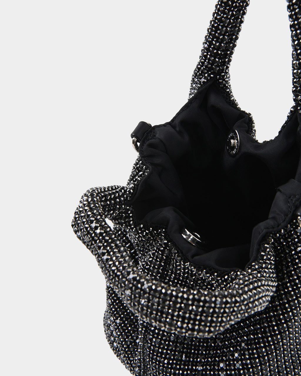 Kendall Crystal 2 Way Bag in black — view 6