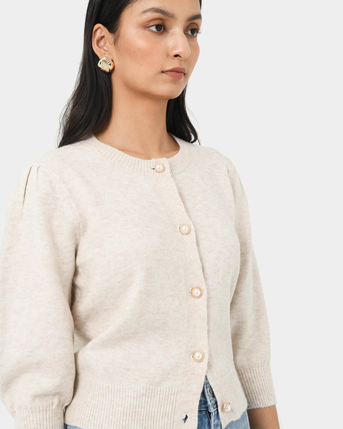 Nia Button Cardigan