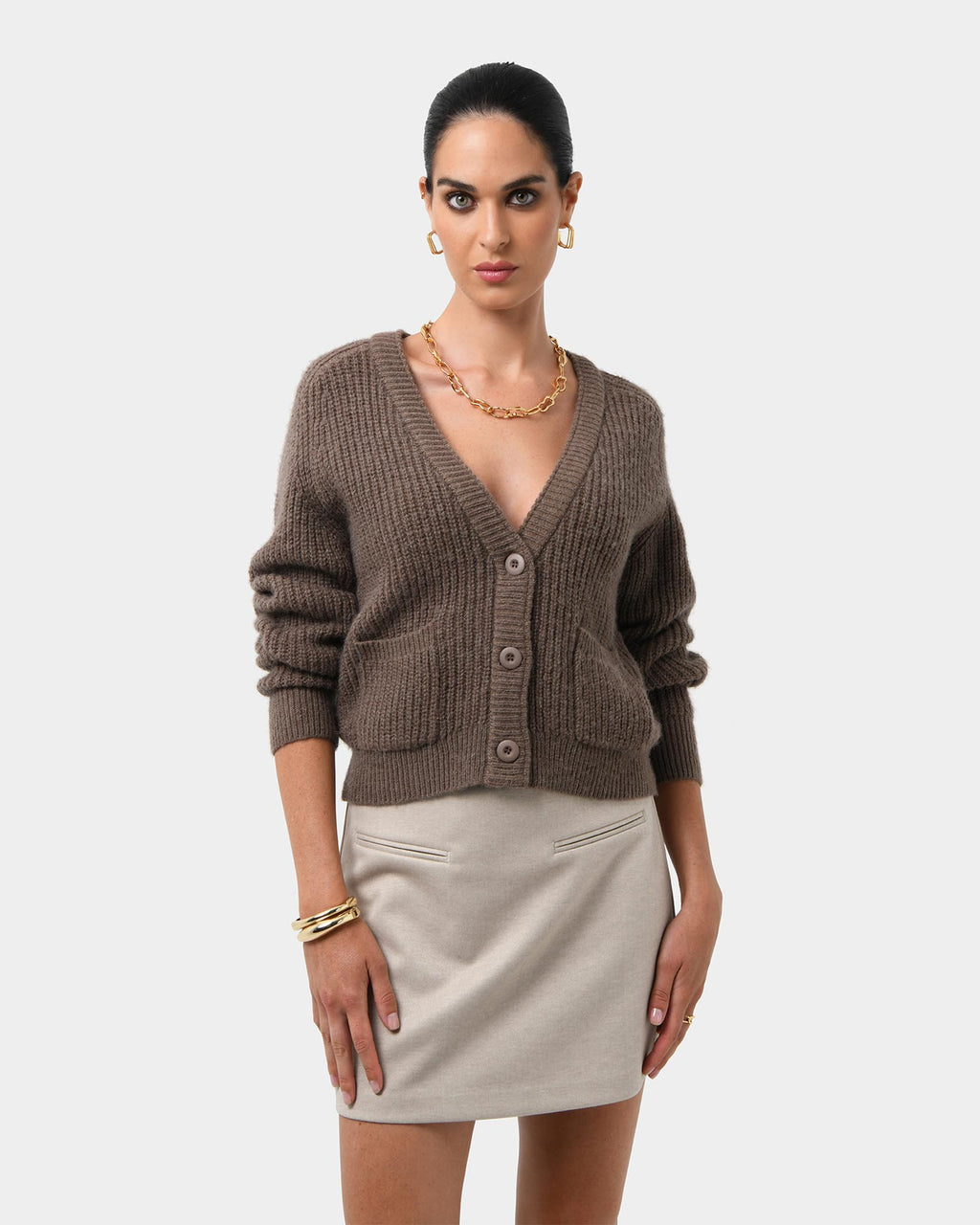 Mel Wool Blend Cardigan