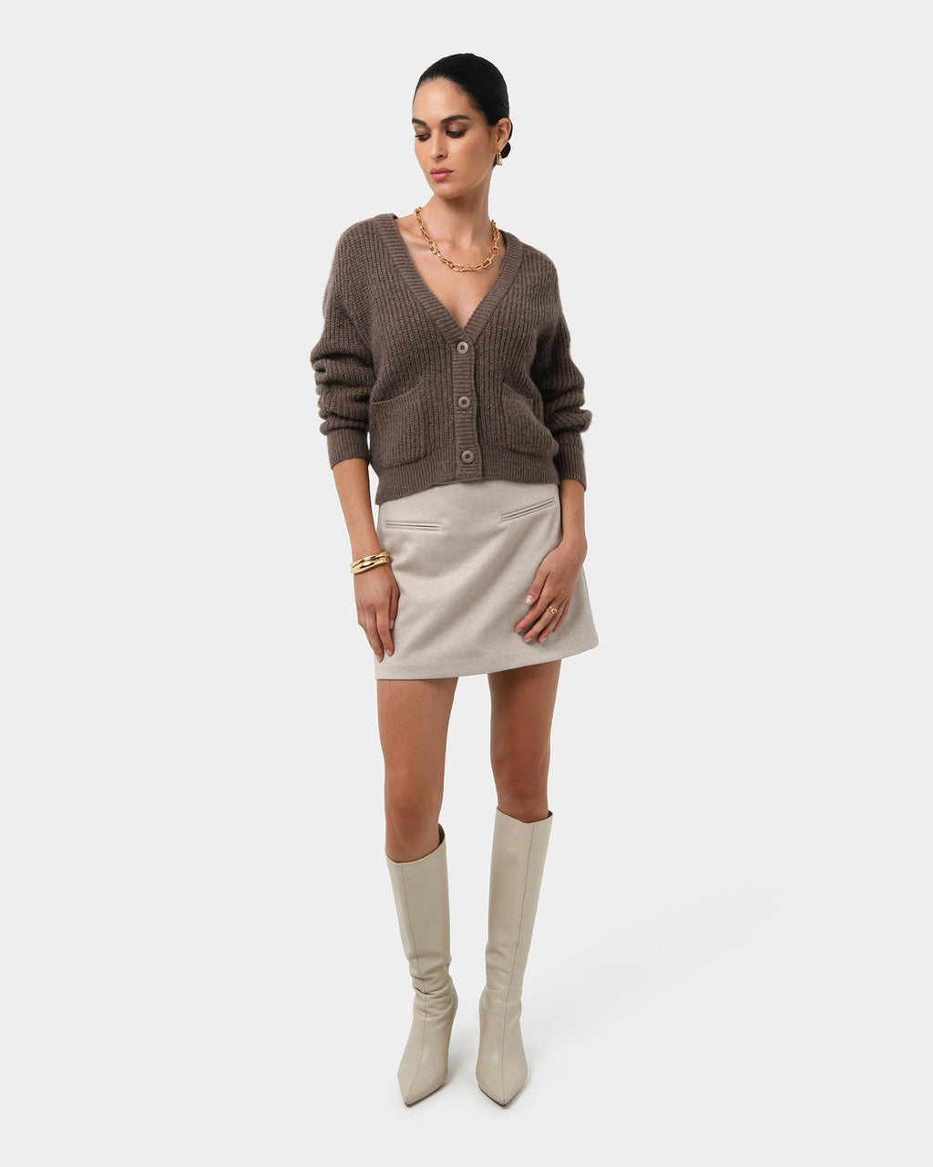 Mel Wool Blend Cardigan