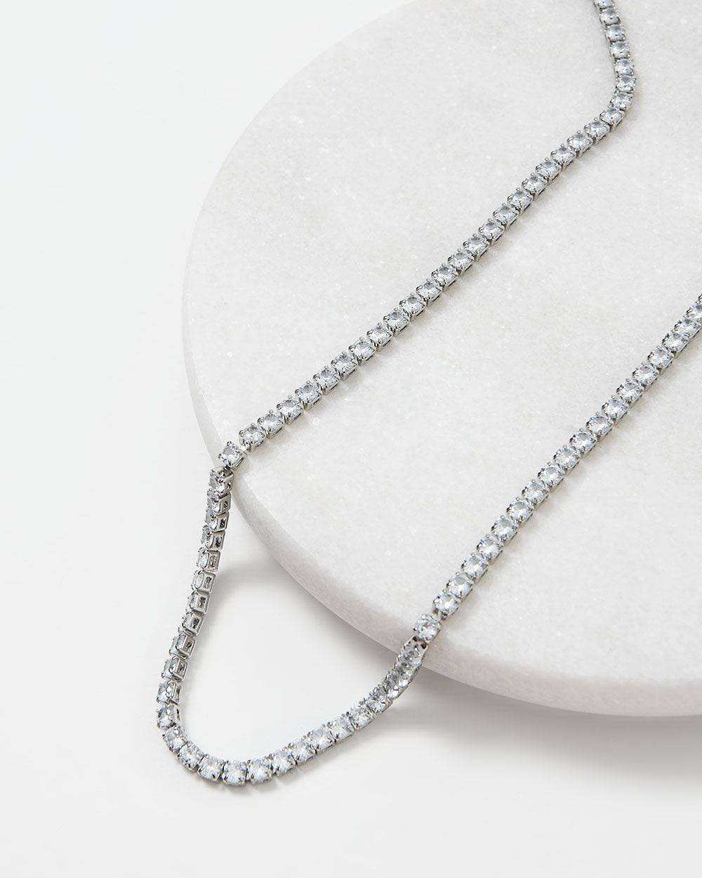 Katerina Silver Necklace