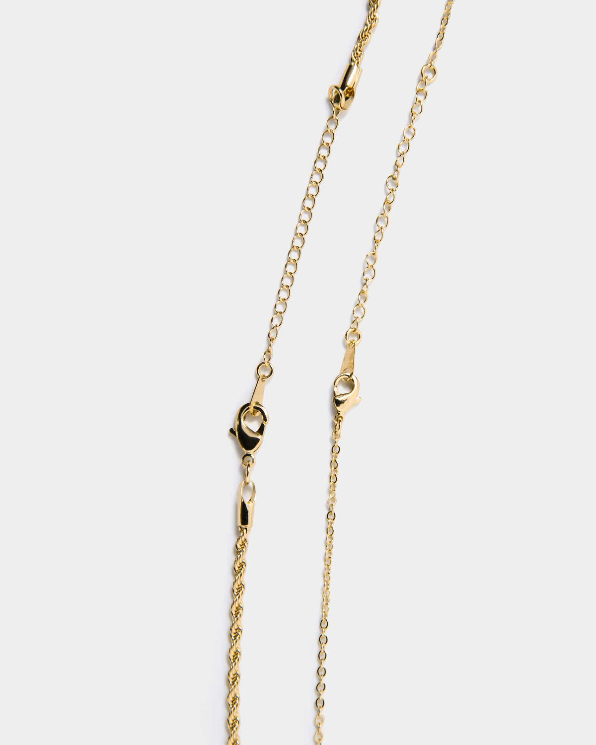 Kingsly Gold 2pc Necklace Set