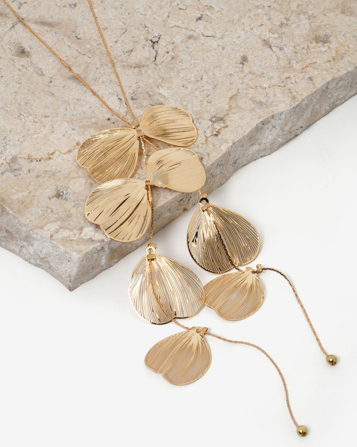 Magnolia Petal Necklace